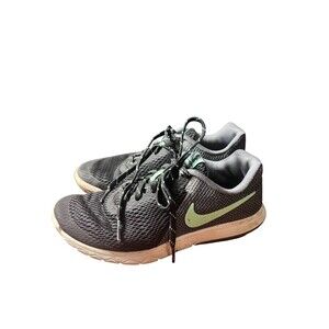 Nike Flex Experience Athletic Running Shoes Womens Size 6 Black Outdoors Sports